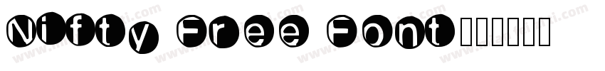 Nifty Free Font字体转换